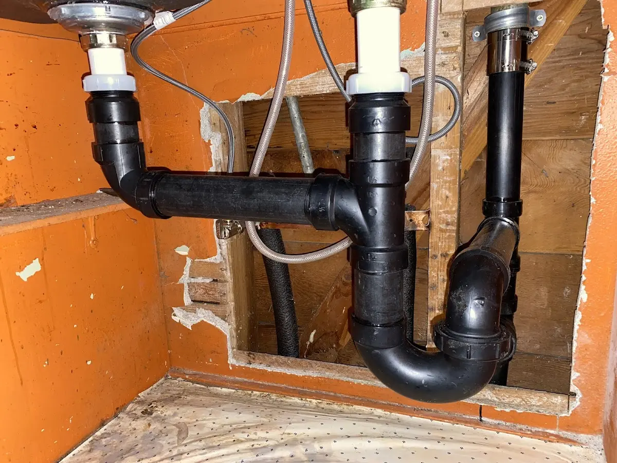 Professional Pipe Bursting equipment and tools on the job in Edgewater Park